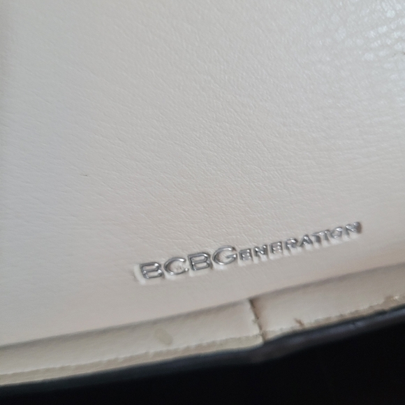 BCBGMaxAzria Shoulder Bag with Silver Accents - Picture 5 of 9